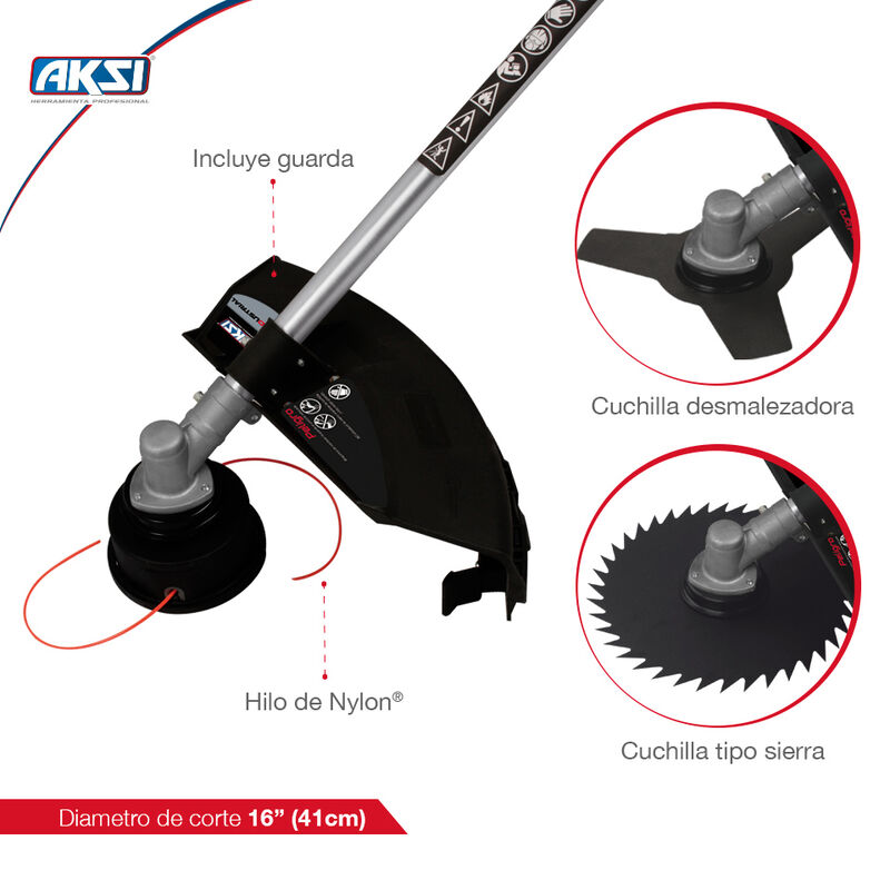 Desbrozadora Gasolina Aksi 52CC Industrial image number null