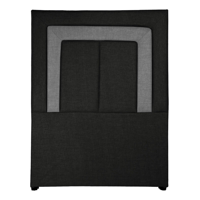 Cabecera Individual Dicasa Bora Gris Oscuro image number null