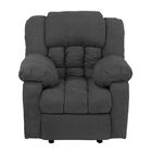 Reclinable Mecedora Srtb-220 Greco Con Palanca Lateral, Atlas Del Descanso Color Gris