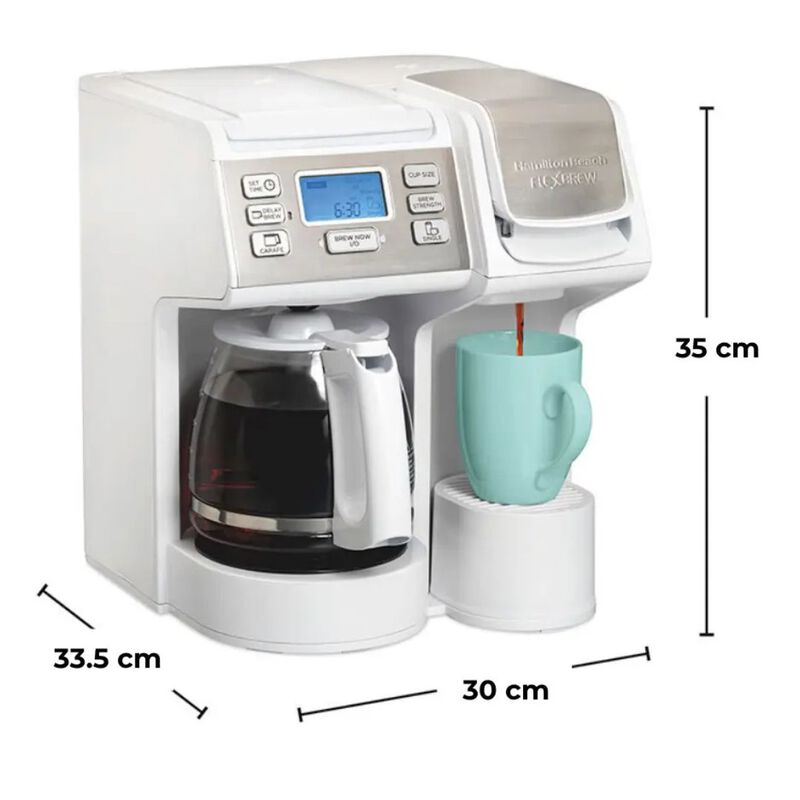 Cafetera Hamilton Beach Flexbrew Programable 3 ... image number null