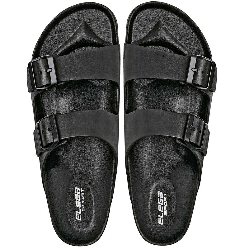 Elega Sandalia para hombre negro image number null