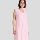 Camis&oacute;n Corto Jacquard con Topitos Rosa