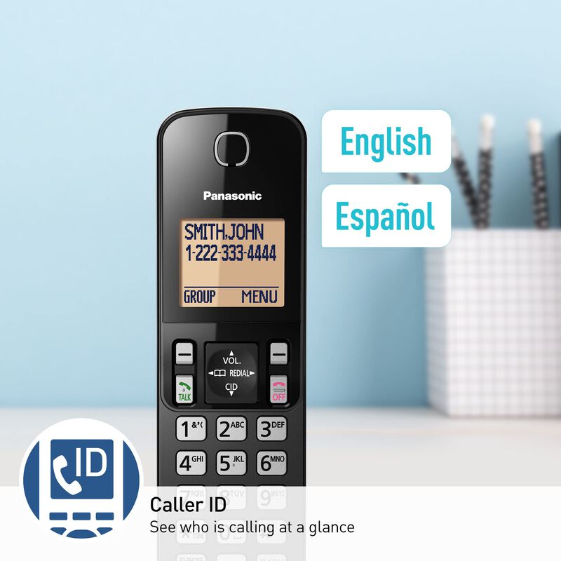Tel&eacute;fono Inal&aacute;mbrico Panasonic Kx-tgc352b Con R... image number null