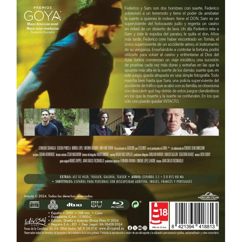 Intacto [Blu-ray] (2001) image number null