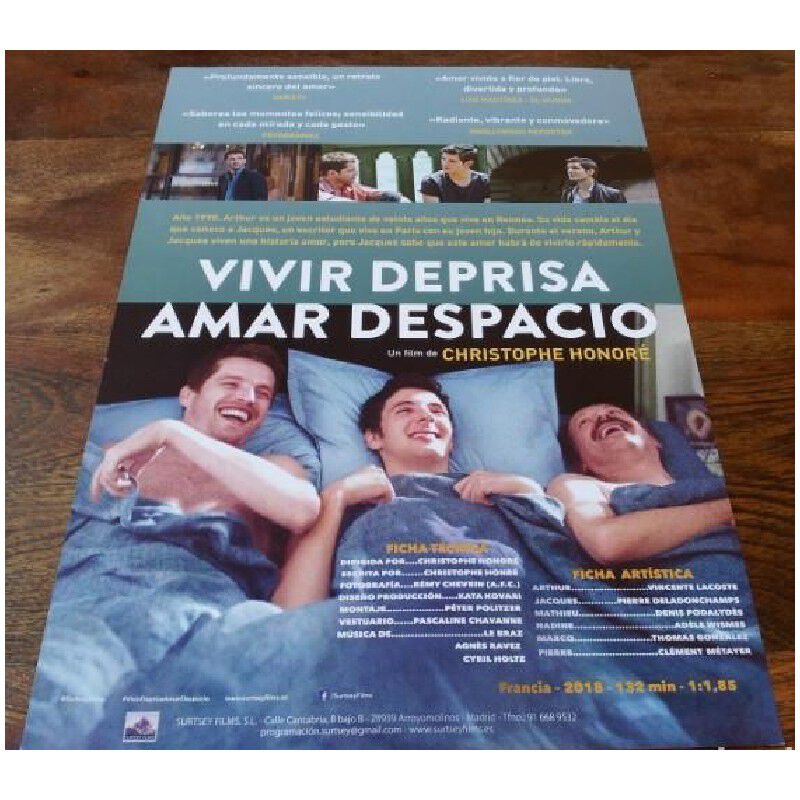 Vivir deprisa, amar despacio [DVD] (2018) Agrad... image number null