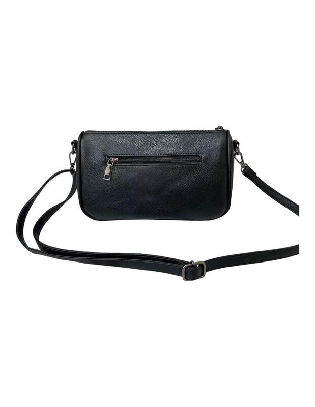 Bolsa Crossbody Pink Brule De Cuero Para Mujer image number null