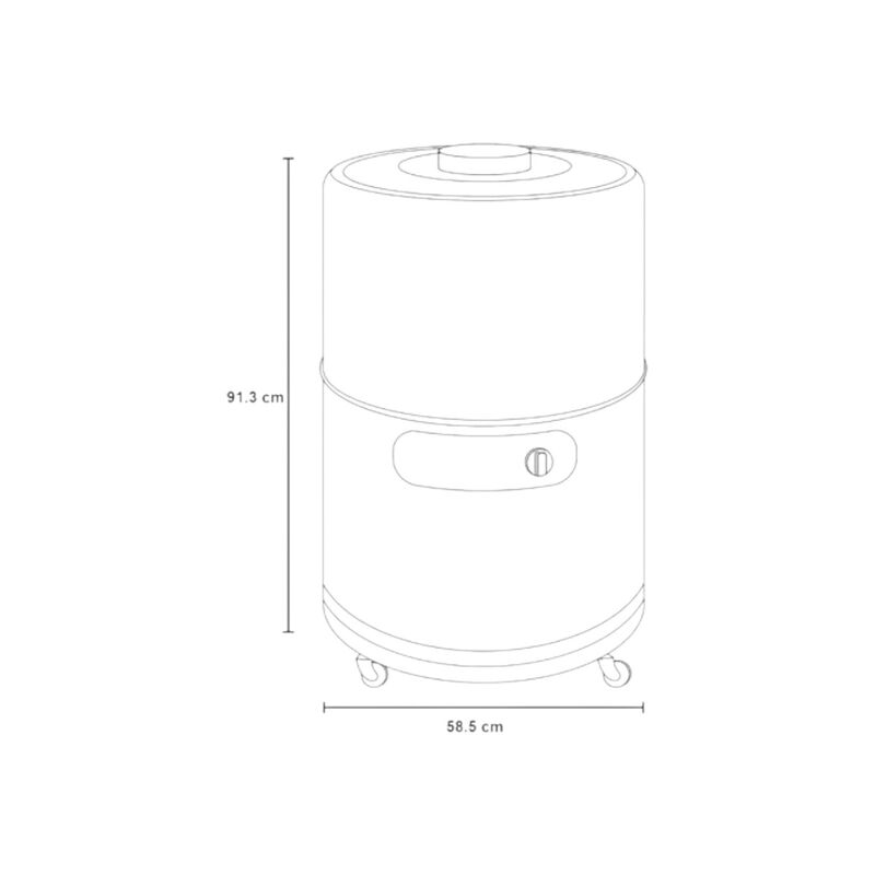 Lavadora Acros Alf1551eg Una Tina 15 Kg Gris image number null