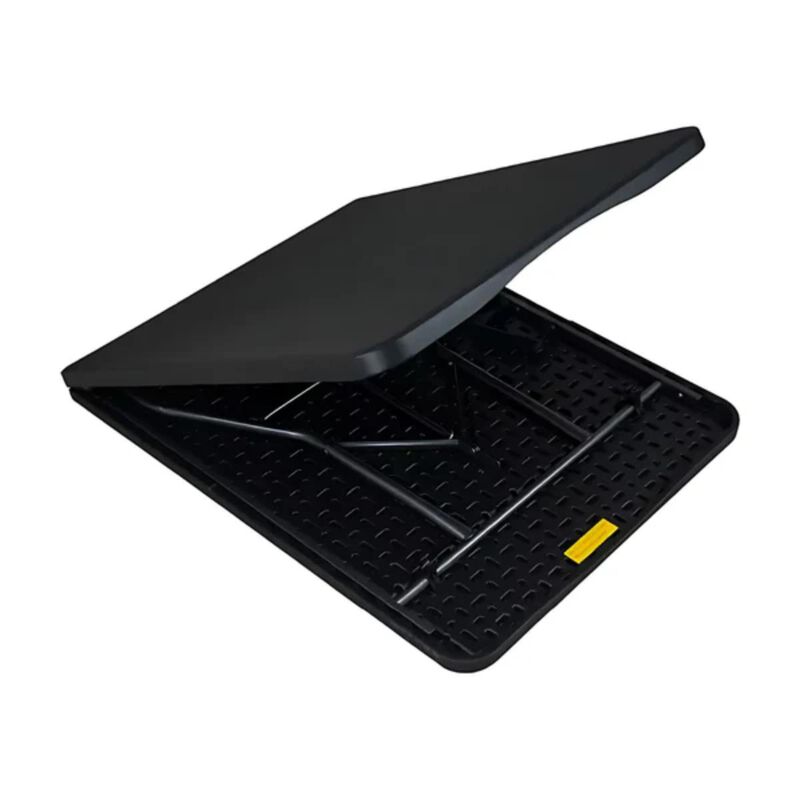 Mesa De Pl&aacute;stico Plegable Shtark Negra Cuon4726 image number null