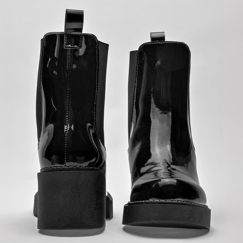 Been Class Bot&iacute;n para mujer negro charol image number null