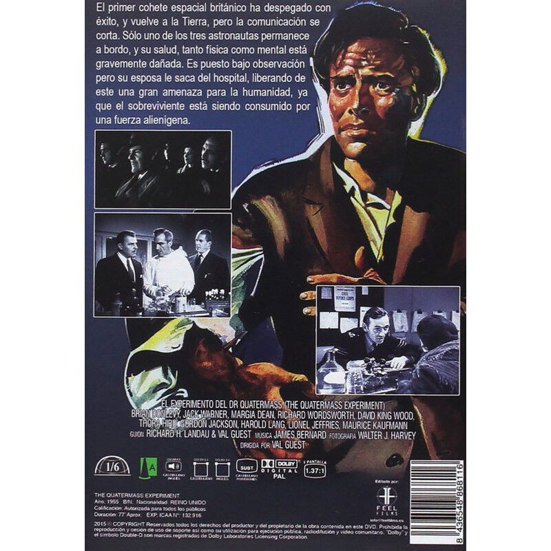 El Experimento Del Dr. Quatermass [dvd.] (1955)... image number null