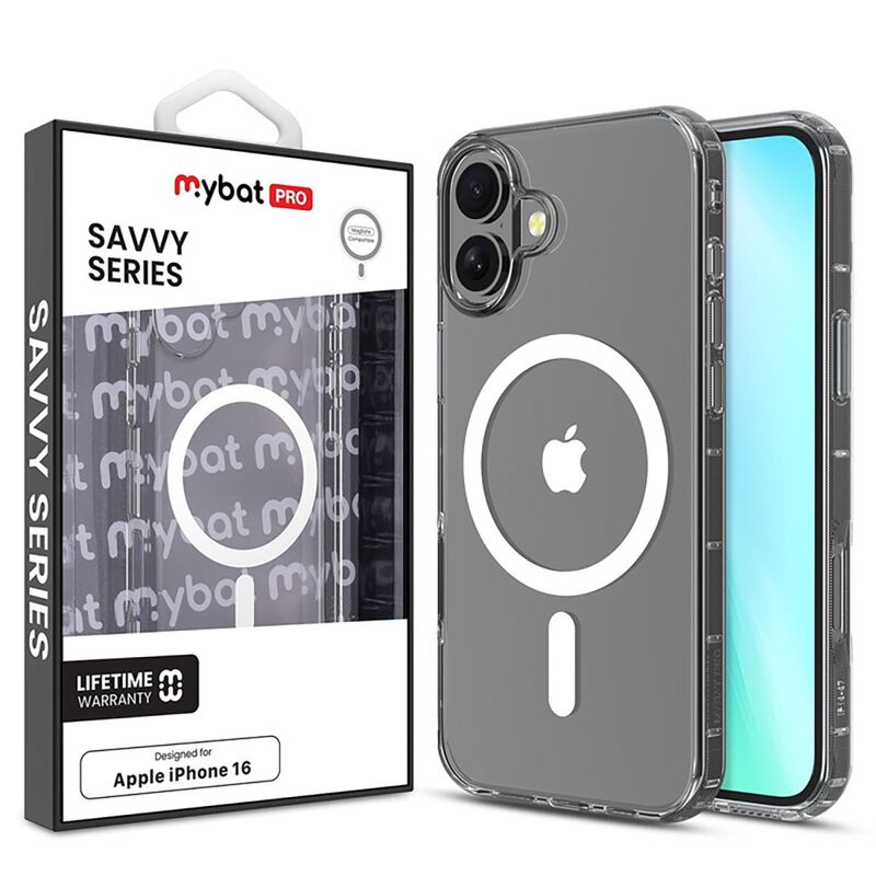 Funda Mybat Savvy Para Iphone 16 - Transparente image number null