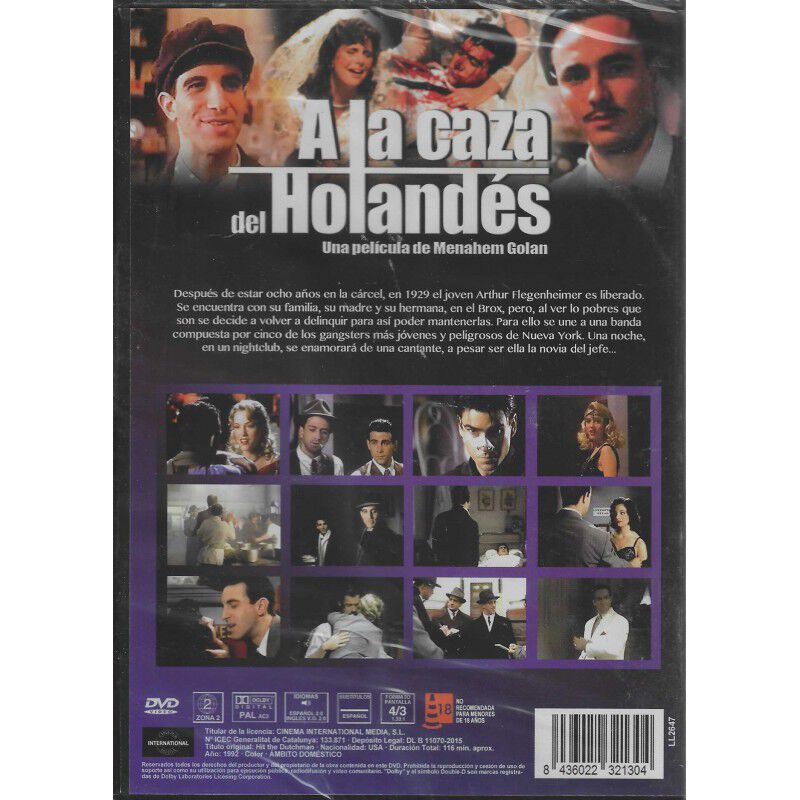 A La Caza Del Holand&eacute;s [dvd] (1992) Hit The Dut... image number null