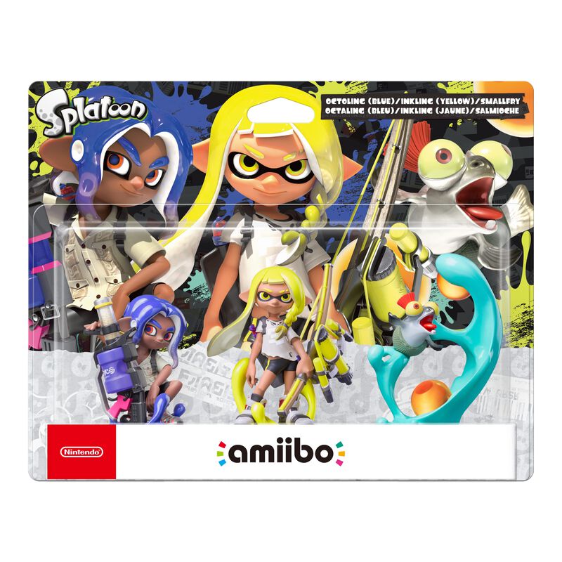 Paquete Amiibo Splatoon 3 (3 unidades) para Nin... image number null