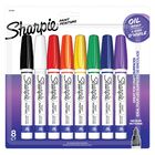 Marcadores De Pintura Sharpie Con Base De Aceite, Punto Medio, 8 Colores