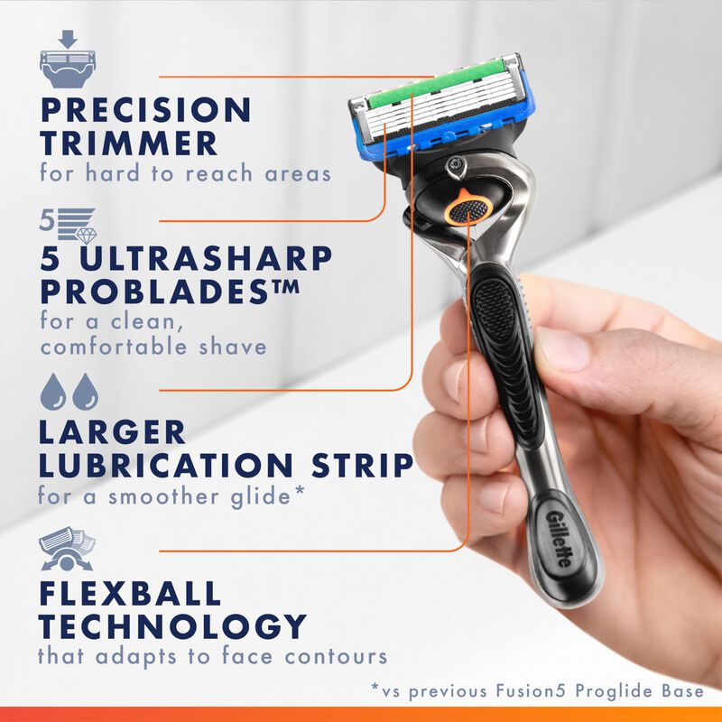 Maquinilla De Afeitar Gillette Fusion5 Proglide... image number null