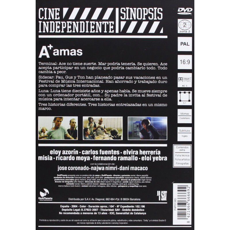 A+ (Amas) [DVD] image number null