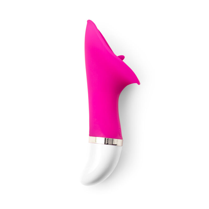 VIBRADOR ORAL DE GEL TEXTURIZADO BLANCO TONGUE image number null