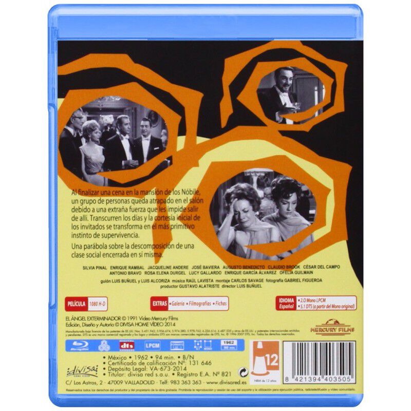 EL &Aacute;NGEL EXTERMINADOR (BLU-RAY) image number null