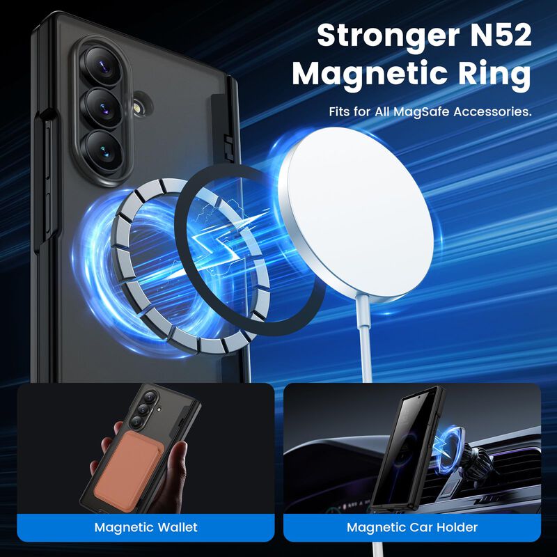 Funda Vego Para Galaxy Z Fold 7 Con Bisagra Y P... image number null