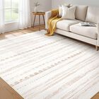 Alfombra Nakagishi, Suave, Lavable A M&aacute;quina, 120 X 180 Cm, Color Marr&oacute;n