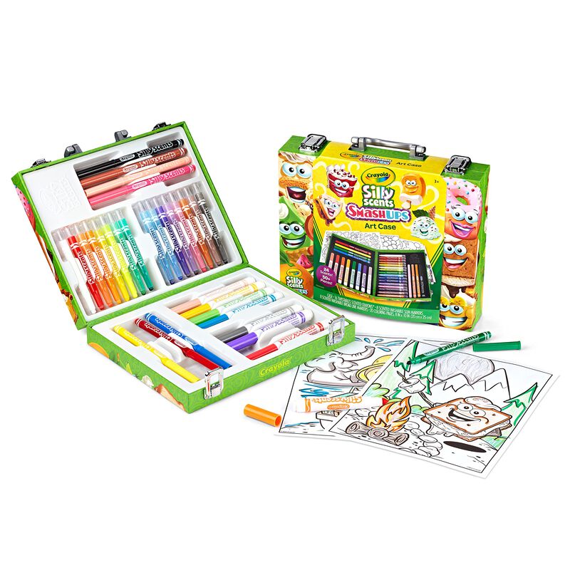 Set Para Colorear Crayola Silly Scents, Miniest... image number null
