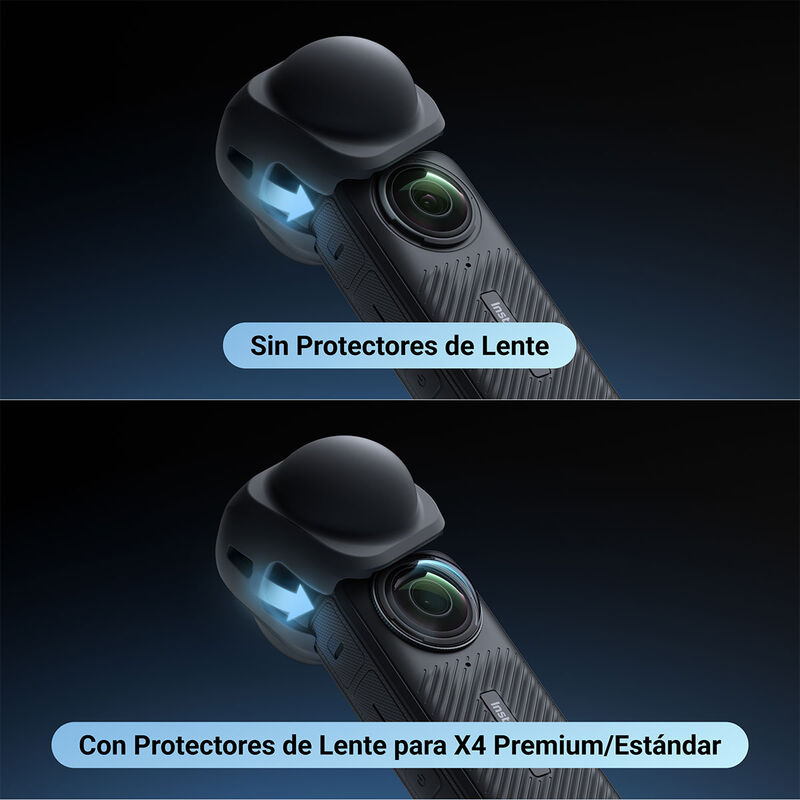 Capuchón de Lente Insta360 X4 de Silicona Contr... image number null