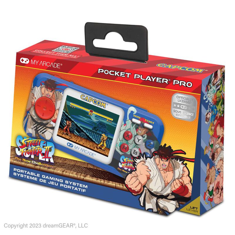 Maquinita Arcade Port&aacute;til Street Fighter Pocket... image number null