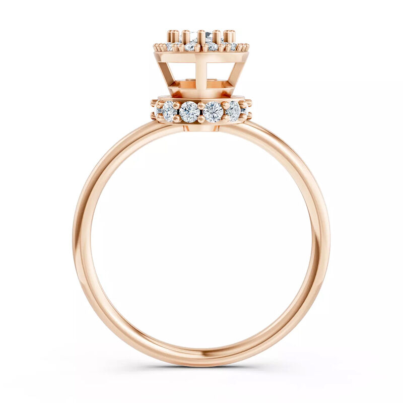 Anillo De Compromiso - Halo - Amore585-rd-cz image number null