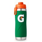 Botella Deportiva Gatorade De Acero Inoxidable, 770 Ml, Doble Pared, Verde