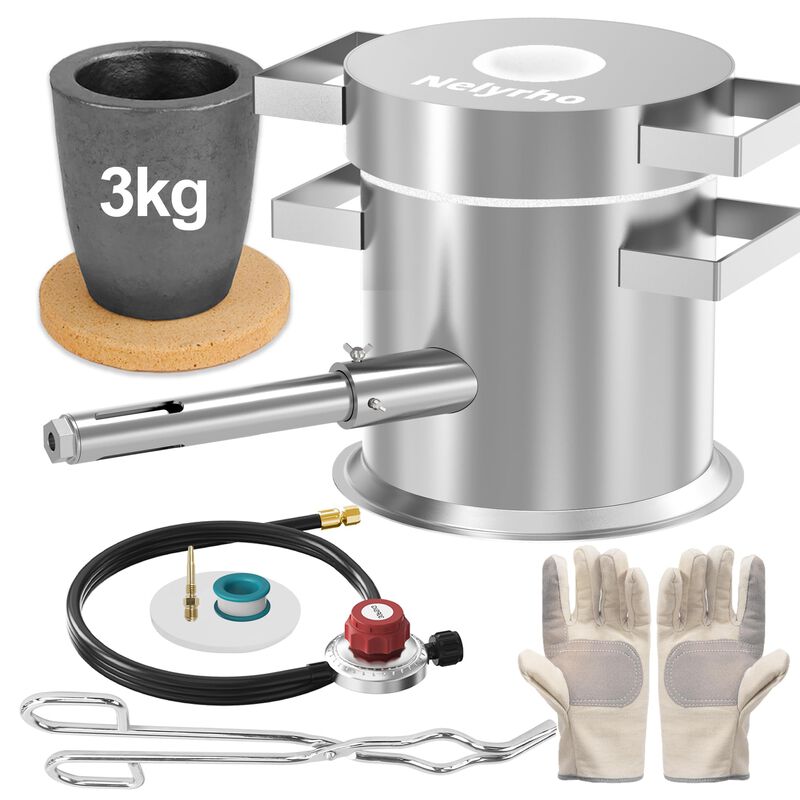 Kit De Horno De Fundici&oacute;n De Propano Nelyrho De... image number null