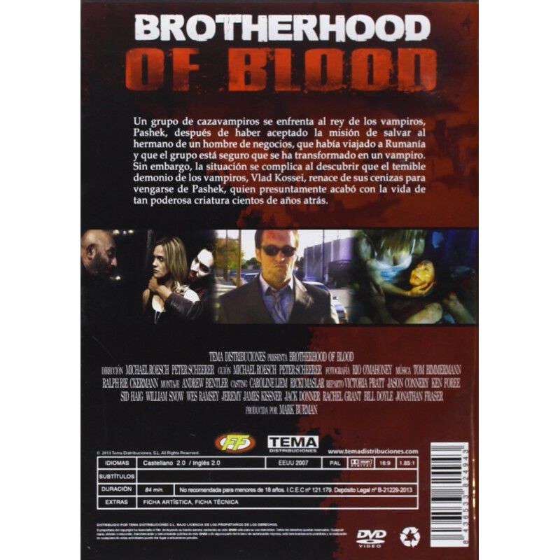 Brotherhood Of Blood [dvd] image number null