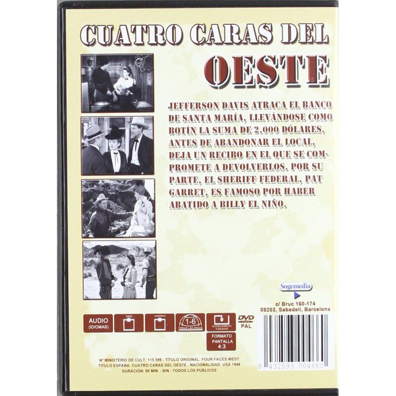 Cuatro Caras Del Oeste [dvd] image number null