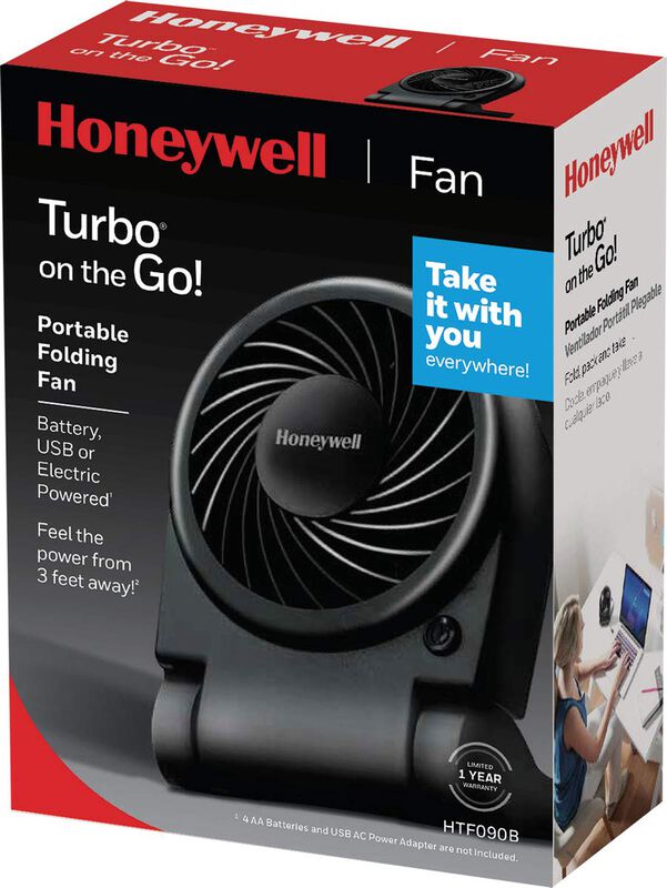 Ventilador Personal Honeywell Htf090b Turbo On ... image number null