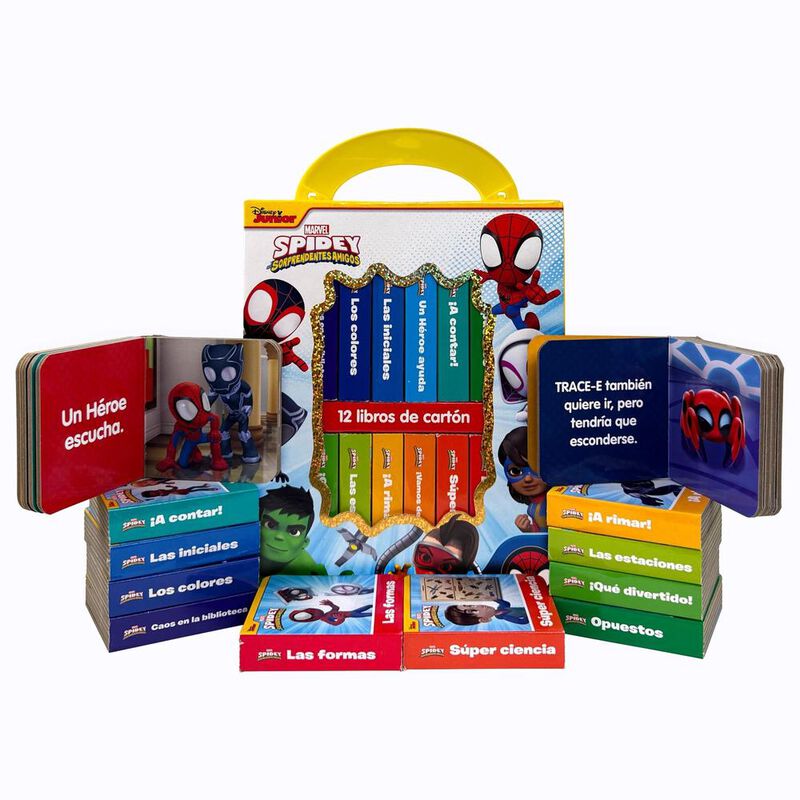 Mi Primera Biblioteca con 12 Libros de Cart&oacute;n: ... image number null