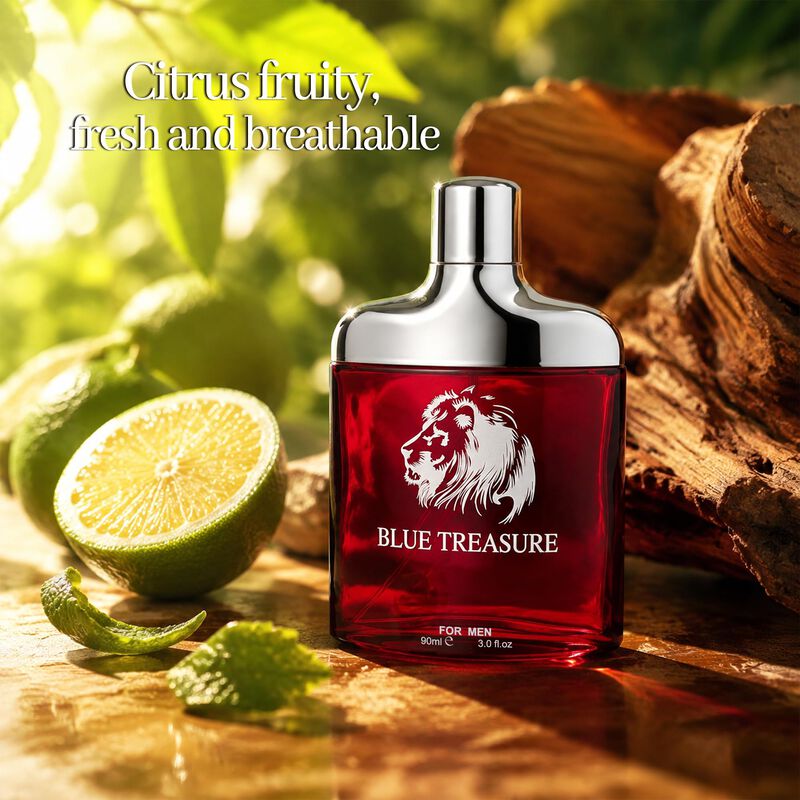 Perfume A Center Blue Treasure Red 90ml Eau de ... image number null