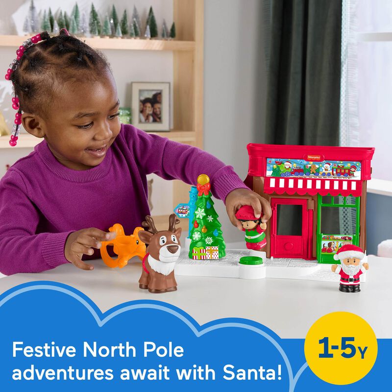 Set De Juguetes Fisher-price Little People Chri... image number null