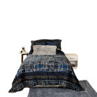 Cobertor Borrega Condesa Mat. Monaco Azul