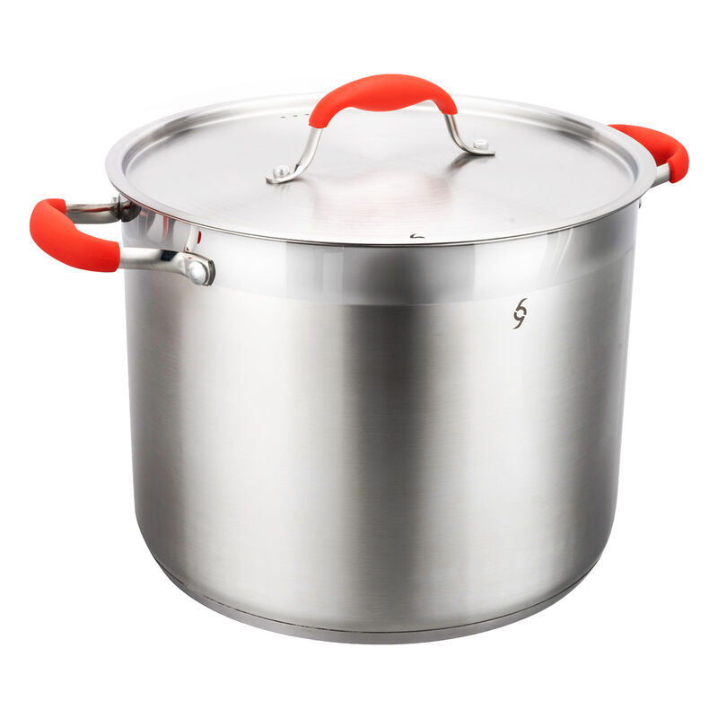 Olla Con Vaporera De Acero Inoxidable 16 Lts Bo... image number null