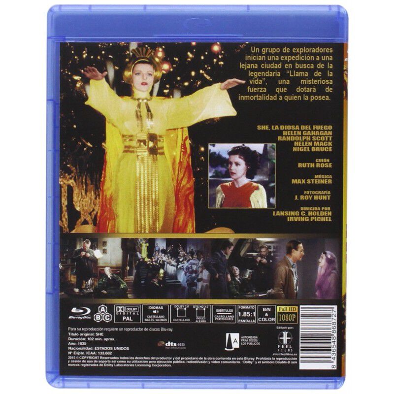 She, La Diosa Del Fuego  [blu-ray] image number null