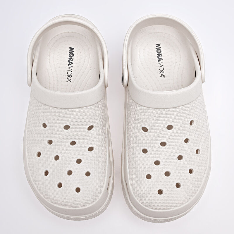 Moramora sandalia impermeable para mujer blanco... image number null
