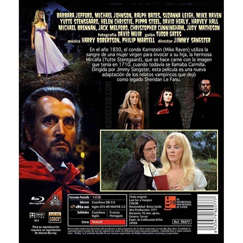 Lujuria Para Un Vampiro [blu-ray] (1971) Lust F... image number null