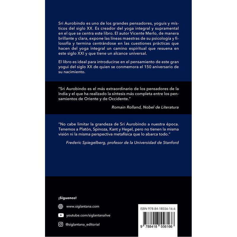 Yoga integral de Sri Aurobindo, El. Filosof&iacute;a, ... image number null