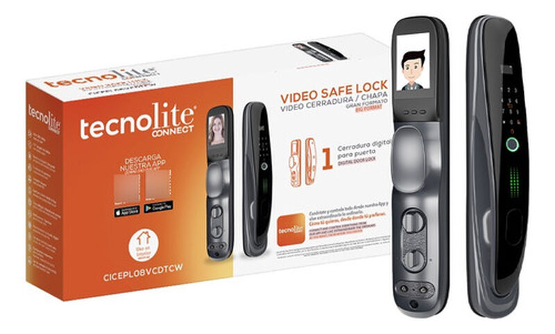 Cerradura Digital Wifi Video Timbre Exterior Ap... image number null