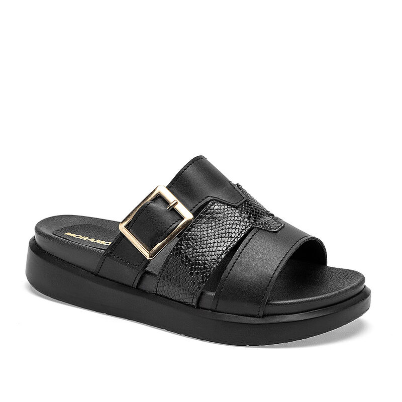 Moramora sandalia piso para mujer negro cod 140... image number null