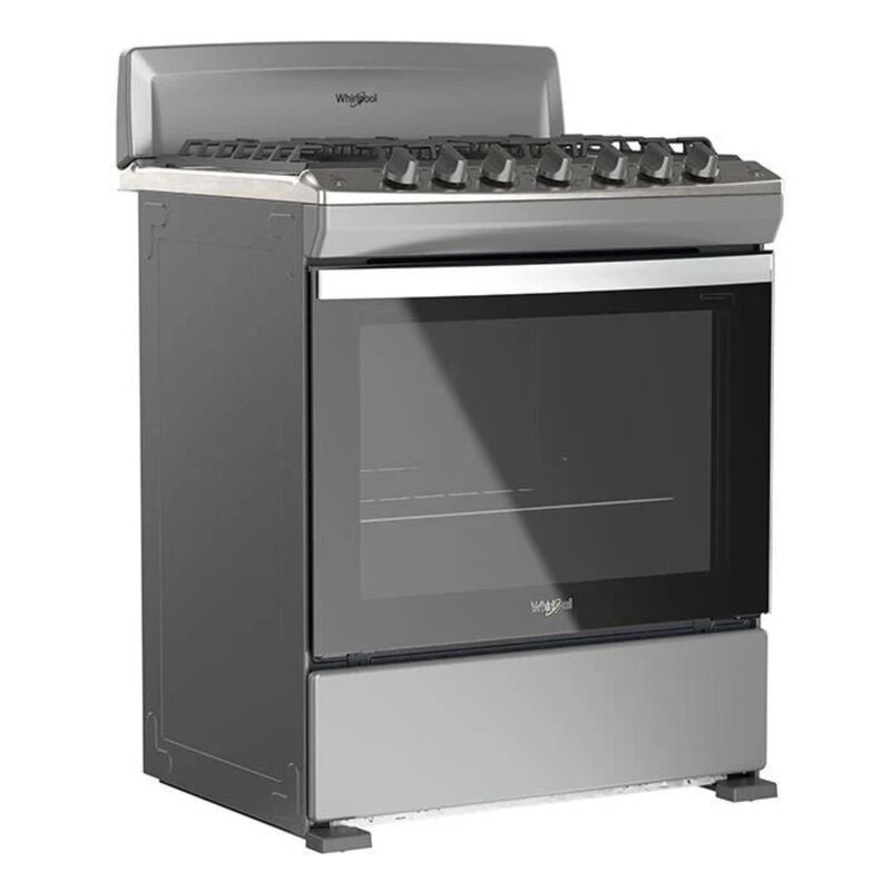 Estufa Whirlpool Wfr3000s 30" 6 Quemadores Silv... image number null