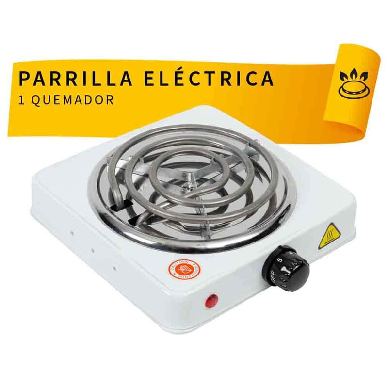 Parrilla El&eacute;ctrica 1 Quemador Mini Espiral 1,00... image number null