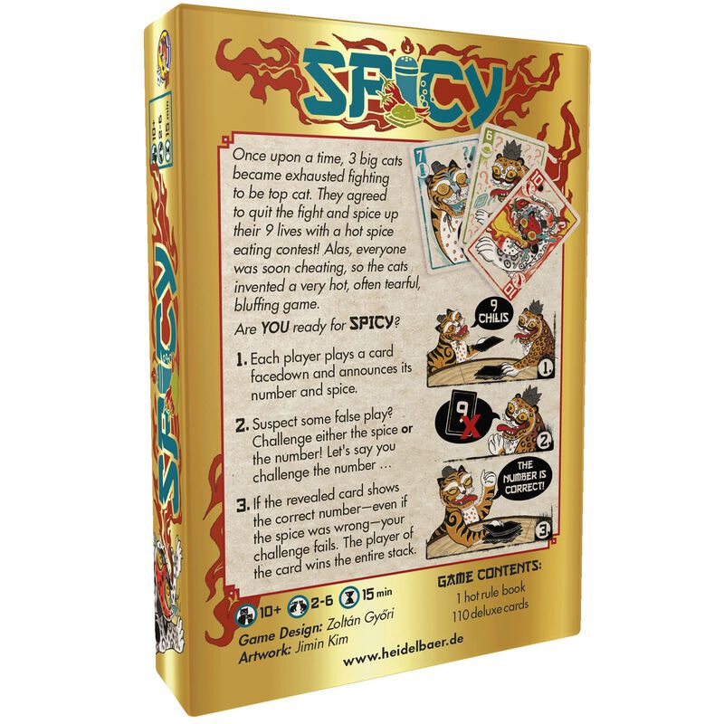 Juego De Cartas Heidelb&auml;r Games Spicy Strategy ... image number null
