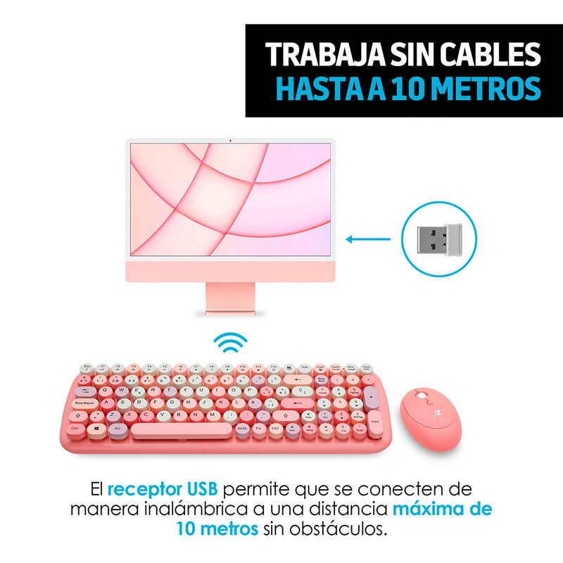 Teclado Y Mouse Inalámbrico image number null