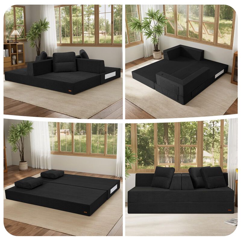 Sof&aacute; Cama Comax Fut&oacute;n Convertible Plegable image number null