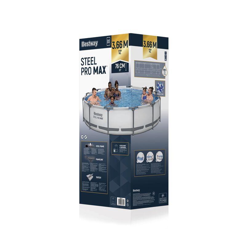 Alberca Familiar Con Capacidad De 6473 L Y 3.66... image number null